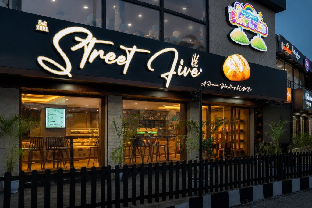 Street Five Exterior Night